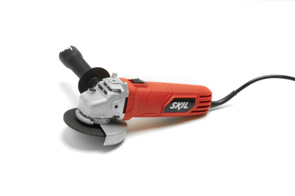 Red electric SKIL angle grinder