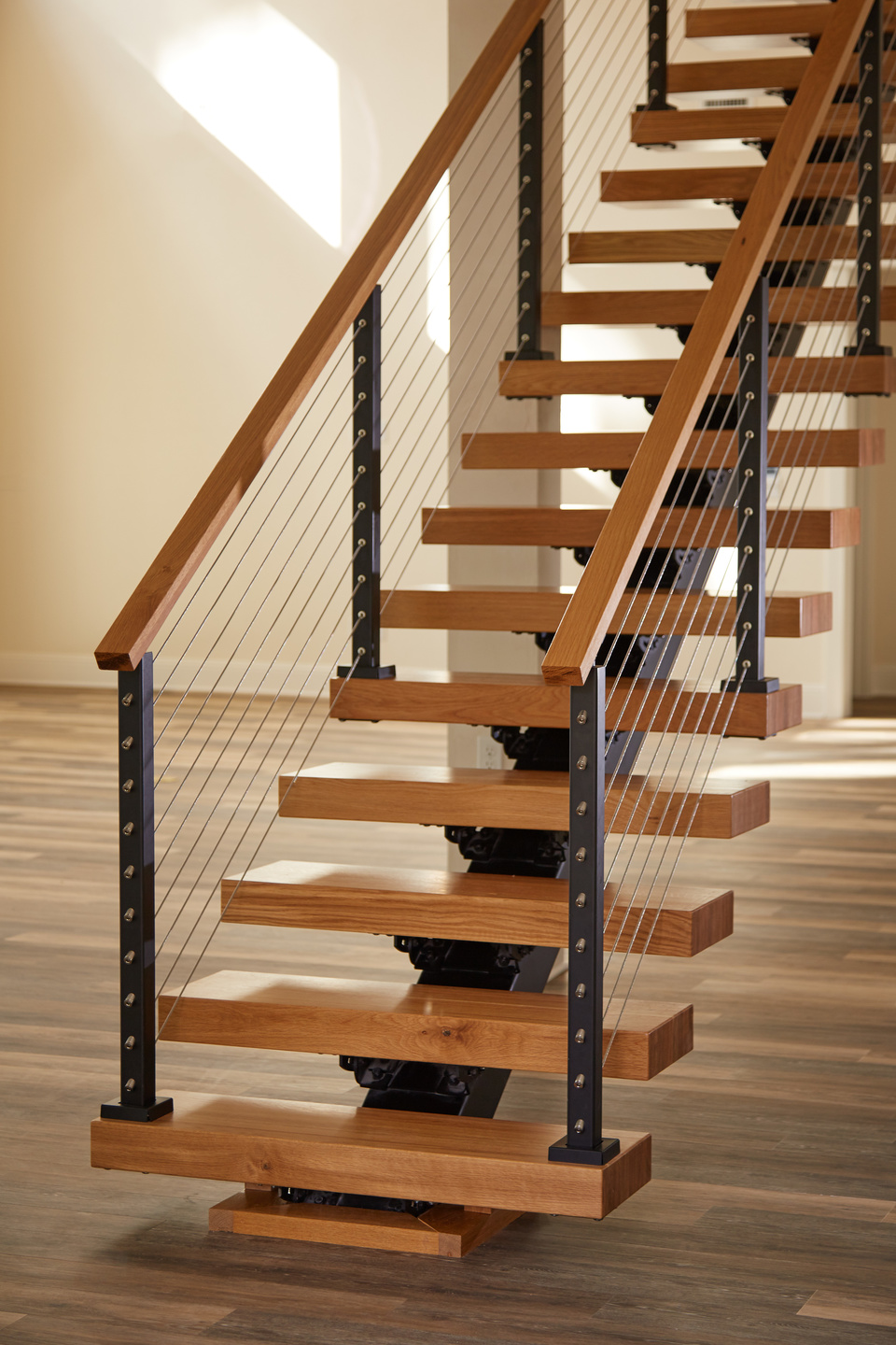 open riser stair kit