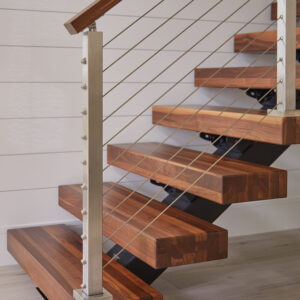 open riser stair kit