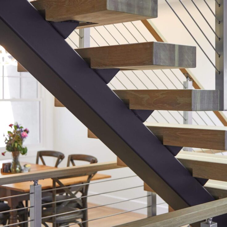 Mono Stringer for Floating Stairs