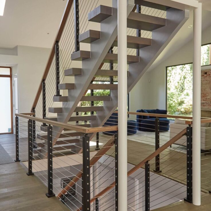 Floating Stairs for Indoor Home