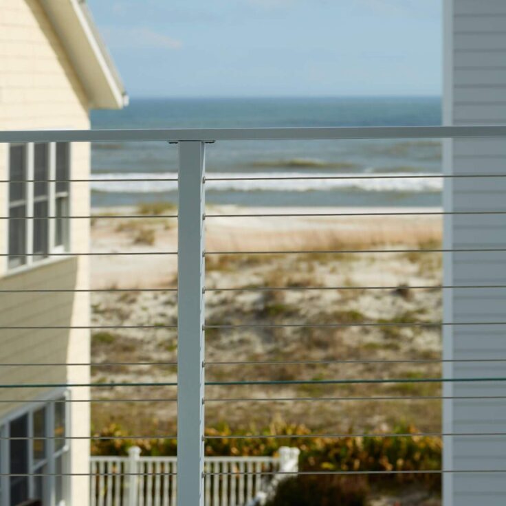 Flat Top Posts for Balcony