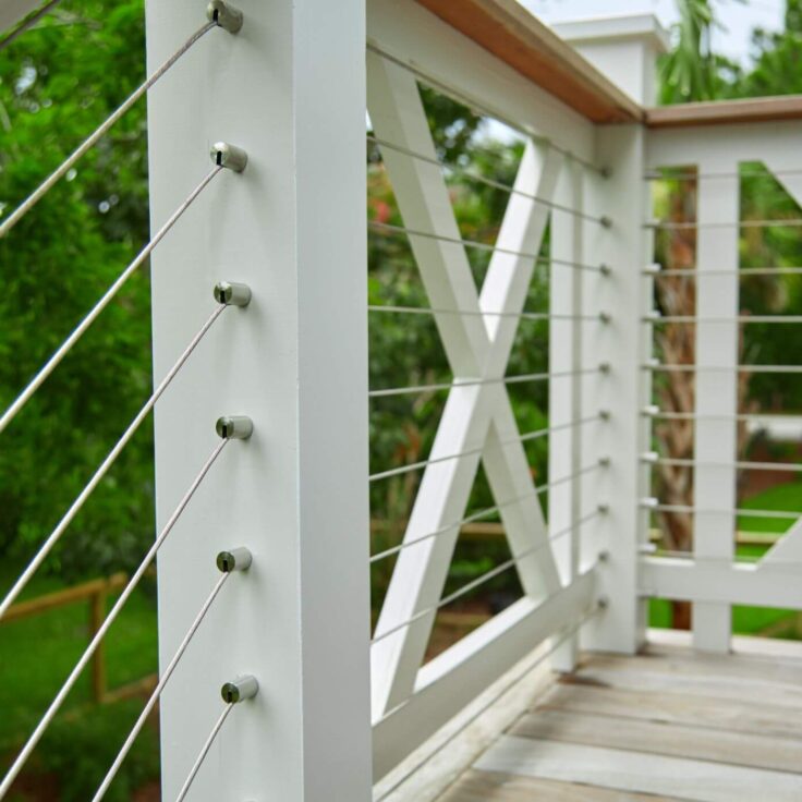 Cable Railing for a Southern Home