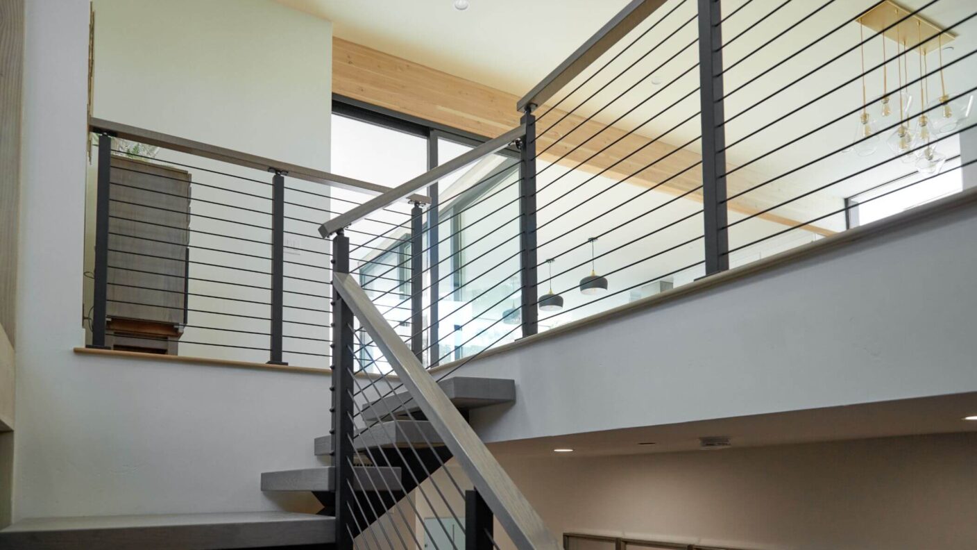 Rod Railing for Stairs