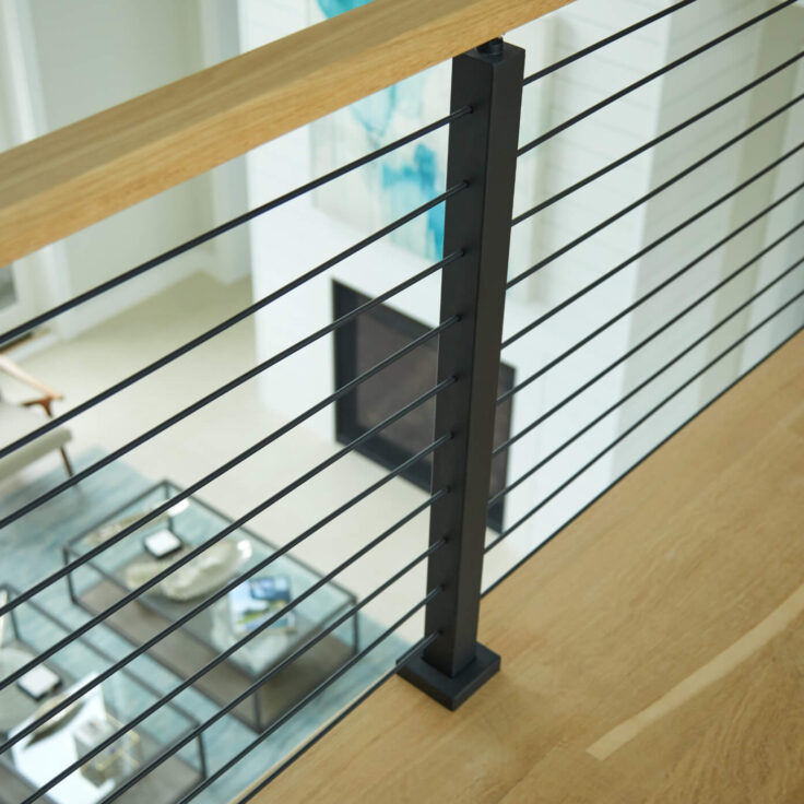 Onyx Rod Railing for Indoors