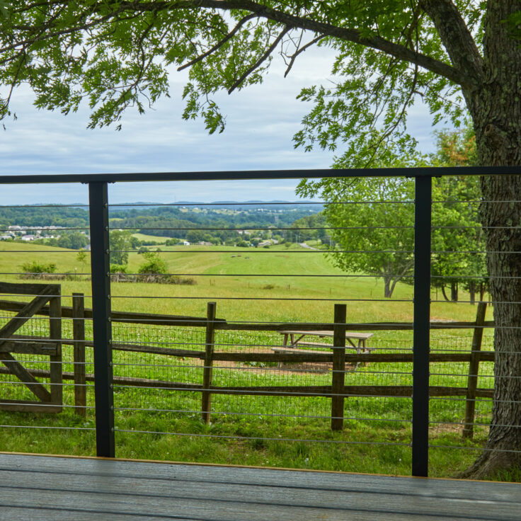 Modern Farmhouse Cable Railing