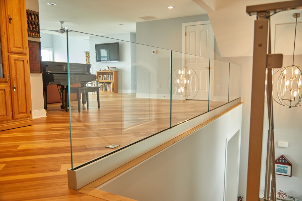 Base Rail Glass Railing