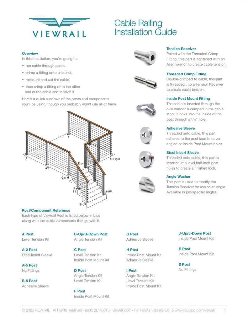 Cable Railing Installation Instructions V5-page-001