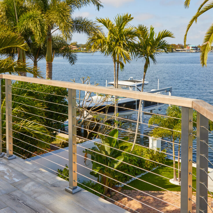 Cable Railing Posts on the Gulf Coast