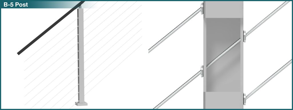 B-5 - Cable Post Configuration