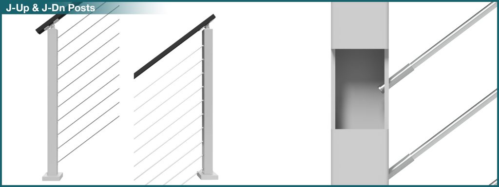 J-Up & J-Dn - Rod Post Configuration